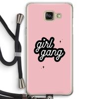 Girl Gang: Samsung Galaxy A5 (2016) Transparant Hoesje met koord