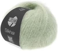 Lana Grossa Silkhair 140 Wit Groen