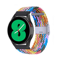 Braided nylon bandje - Multicolor Spring - Samsung Galaxy Watch - 46mm / Samsung Gear S3