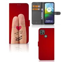 Motorola Moto G9 Power | Wallet Case | met Pasjes | Liefde - Origineel Romantisch Cadeau