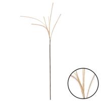 Countryfield kunsttak met 6 pluimen lichtbruin 112 cm | 24 stuks