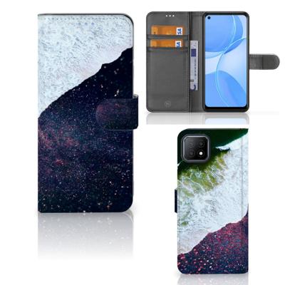 OPPO A73 5G | Book Case | Sea in Space