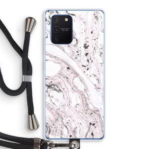 Mengelmoes: Samsung Galaxy Note 10 Lite Transparant Hoesje met koord