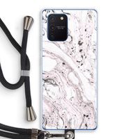 Mengelmoes: Samsung Galaxy Note 10 Lite Transparant Hoesje met koord