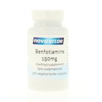 Nova Vitae Benfotiamine (vitamine B1) 150mg 120 Vegetarische capsules