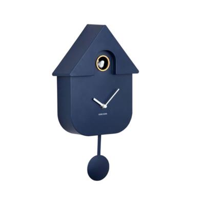 Karlsson Wandklok Modern Cuckoo - Zwart