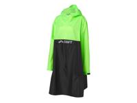 CRIVIT Poncho (Zwart/groen, S/M)