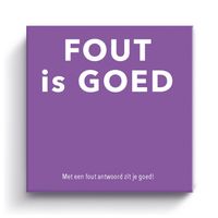 Selecta Gift Game: Fout is Goed Kaartspel