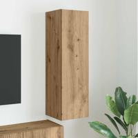 TV Wandkast Ambachtelijk eiken 30 x 31 x 100 cm Bewerkt hout