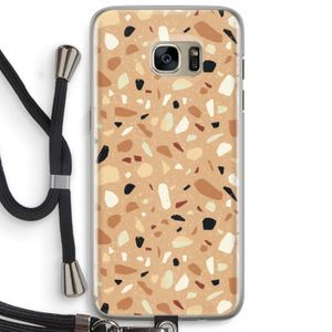 Terrazzo N°17: Samsung Galaxy S7 Edge Transparant Hoesje met koord