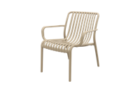 Stripe Loungestoel - Taupe