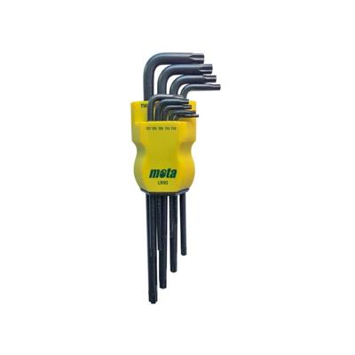 Set van torxsleutels Mota LR93 Tamper Extra lang 9 Onderdelen