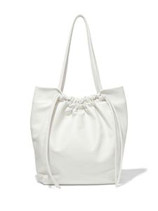 Proenza Schouler sac cabas à lien de resserrage - Blanc