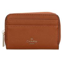 Charm London Zip Around Portemonnee Birmingham Cognac