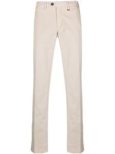 Canali pantalon de costume à taille mi-haute - Tons neutres