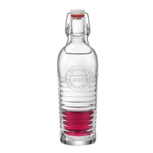 Bormioli Rocco beugelfles/weckfles - transparant - met beugeldop - 1200 ml