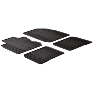 Rubbermatten passend voor BMW X5 2013- (T-Design 4-delig + montageclips) GL0347