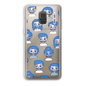 Gezichtjes: Samsung Galaxy A8 (2018) Transparant Hoesje