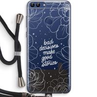 Good stories: Huawei P Smart (2018) Transparant Hoesje met koord
