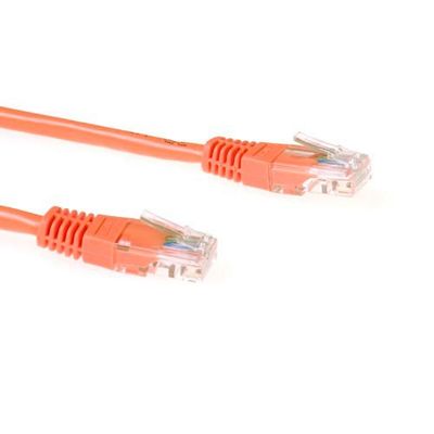 ACT IB1501 U/UTP CAT6 Patchkabel Oranje - 1 meter