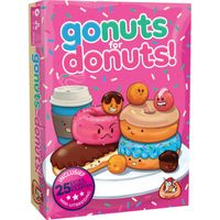 White Goblin Games Go Nuts for Donuts kaartspel Nederlands, 2 - 6 spelers, 20 minuten, Vanaf 8 jaar