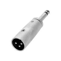 Adam Hall 4 STAR A JM2 XM3 Adapter TS male naar XLR male