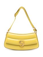 Stella McCartney sac porté épaule S-Wave à design matelassé - Jaune