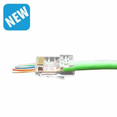 KLEMKO RJ45-EZ-C6 EZ-RJ CONNECTOR CAT6 100ST doorsteekstekker makkelijke montage