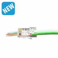KLEMKO RJ45-EZ-C6 EZ-RJ CONNECTOR CAT6 100ST doorsteekstekker makkelijke montage