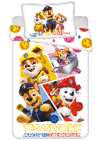 Paw Patrol peuterdekbedovertrek Wit- 100 x 135 cm pre order - thumbnail