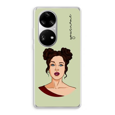 Pop-Art Creator: Huawei P50 Pro Transparant Hoesje