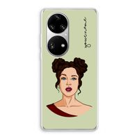 Pop-Art Creator: Huawei P50 Pro Transparant Hoesje