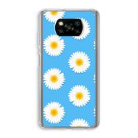 Margrietjes: Xiaomi Poco X3 NFC Transparant Hoesje