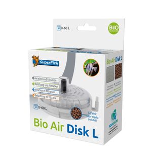 Superfish Bio Air Disk L Luchtpomp - Geavanceerde Aquarium Filtratie voor Gezond Water