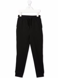 Calvin Klein Kids pantalon de jogging à bande logo - Noir