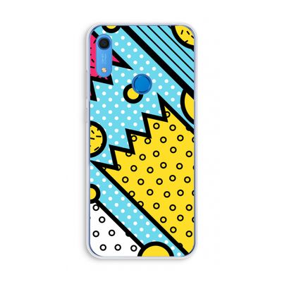 Pop Art #1: Huawei Y6s Transparant Hoesje
