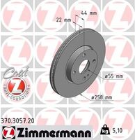 Remschijf Coat Z 370305720
