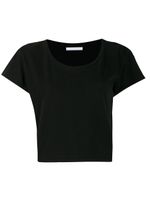 John Elliott t-shirt crop classique - Noir - thumbnail