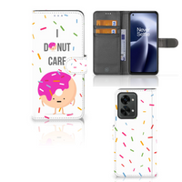 OnePlus Nord 2T Book Cover Donut Roze - thumbnail