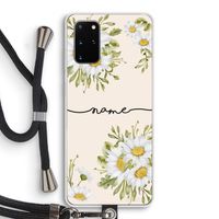 Daisies: Samsung Galaxy S20 Plus Transparant Hoesje met koord