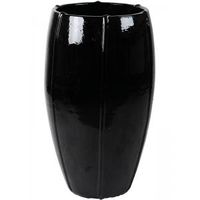 Moda pot high bloempot 43x43x74 cm zwart - thumbnail
