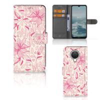 Nokia G10 | G20 Hoesje Pink Flowers