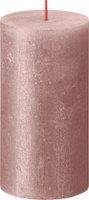 Stompkaars Shimmer 130/68 Pink - Bolsius