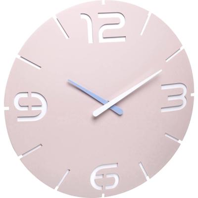 TFA Dostmann 60.3536.16 Wandklok Zendergestuurd 35 cm x 3.5 cm Roze