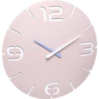 TFA Dostmann 60.3536.16 Wandklok Zendergestuurd 35 cm x 3.5 cm Roze