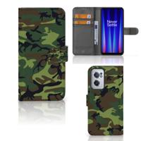 OnePlus Nord CE 2 | Telefoon Hoesje | Army Dark