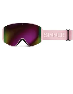 Sinner Aura Goggle Ski / Snowboard Bril (fluo Roze) Fluo Roze Mr Vt+d Pnk