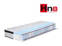 Hn8 Schlafsysteme Pocketvering matras met gelschuim topper Supreme (Extra stevig (H4), 90 x 200 cm)