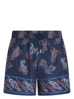 ETRO short de bain à imprimé cachemire - Bleu