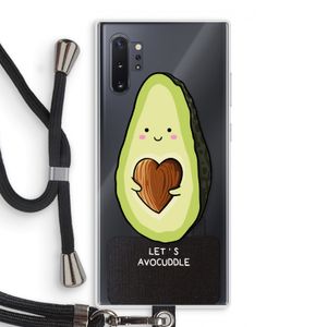 Avocuddle: Samsung Galaxy Note 10 Plus Transparant Hoesje met koord